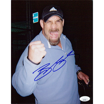 Bill Goldberg WWF WCW WWE Wrestler Signed 8x10 Glossy Photo JSA Authenticated