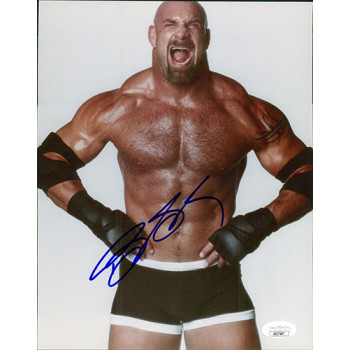 Bill Goldberg WWF WCW WWE Wrestler Signed 8x10 Glossy Photo JSA Authenticated Bill Goldberg WWF WCW WWE Wrestler Signed 8x10 Glossy Photo JSA Authenticated