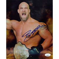 Bill Goldberg WWF WCW WWE Wrestler Signed 8x10 Glossy Photo JSA Authenticated