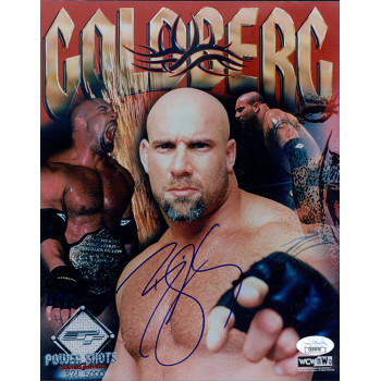 Bill Goldberg WWF WCW WWE Wrestler Signed 8x10 Glossy Photo JSA Authenticated Bill Goldberg WWF WCW WWE Wrestler Signed 8x10 Glossy Photo JSA Authenticated