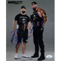Good Brothers Doc Gallows Karl Anderson Signed 8x10 Glossy Photo JSA Authentic Good Brothers Doc Gallows Karl Anderson Signed 8x10 Glossy Photo JSA Authentic