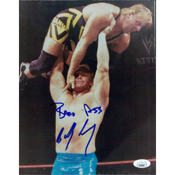 Billy Gunn WWE WWF Wrestler Signed 8x10 Glossy Photo JSA Authenticated Wearing Billy Gunn WWE WWF Wrestler Signed 8x10 Glossy Photo JSA Authenticated Wearing