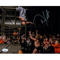 Teddy Hart WWE ROH MLW Wrestler Signed 8x10 Matte Photo JSA Authenticated Teddy Hart WWE ROH MLW Wrestler Signed 8x10 Matte Photo JSA Authenticated