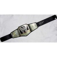 Hulk Hogan WWE WWF Signed Toy Championship Replica Belt JSA Authenticated