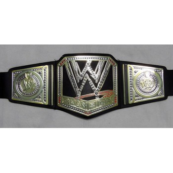 Hulk Hogan WWE WWF Signed Toy Championship Replica Belt JSA Authenticated