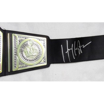 Hulk Hogan WWE WWF Signed Toy Championship Replica Belt JSA Authenticated