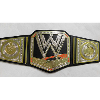 Hulk Hogan WWE WWF Signed Toy Championship Replica Belt JSA Authenticated