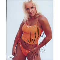 Molly Holly WWE WWF Diva Wrestler Signed 8x10 Glossy Photo JSA Authenticated Molly Holly WWE WWF Diva Wrestler Signed 8x10 Glossy Photo JSA Authenticated