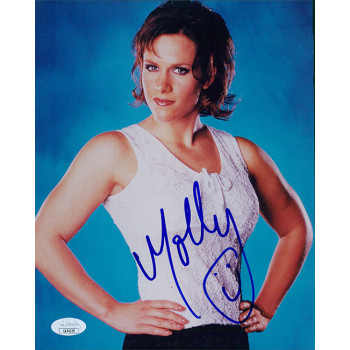 Molly Holly WWE WWF Diva Wrestler Signed 8x10 Glossy Photo JSA Authenticated Molly Holly WWE WWF Diva Wrestler Signed 8x10 Glossy Photo JSA Authenticated