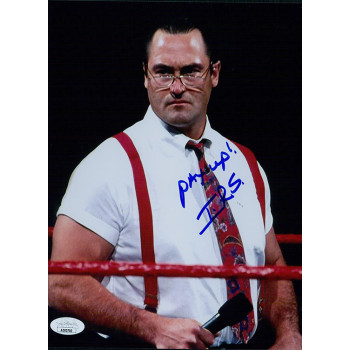 IRS Mike Rotunda WWF WWE WCW Wrestler Signed 8x10 Glossy Photo JSA Authenticated IRS Mike Rotunda WWF WWE WCW Wrestler Signed 8x10 Glossy Photo JSA Authenticated