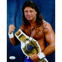 Marty Jannetty WWE WWF WCW Wrestler Signed 8x10 Glossy Photo JSA Authenticated Marty Jannetty WWE WWF WCW Wrestler Signed 8x10 Glossy Photo JSA Authenticated