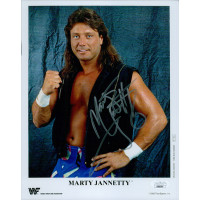 Marty Jannetty WWE WWF WCW Wrestler Signed 8x10 Glossy Photo JSA Authenticated Marty Jannetty WWE WWF WCW Wrestler Signed 8x10 Glossy Photo JSA Authenticated