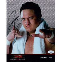 Samoa Joe TNA Wrestling Signed 8x10 Glossy Photo JSA Authenticated Samoa Joe TNA Wrestling Signed 8x10 Glossy Photo JSA Authenticated
