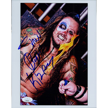 Kizarny Sinn Bodhi Wrestler WWE TNA Signed 8x10 Glossy Photo JSA Authenticated Kizarny Sinn Bodhi Wrestler WWE TNA Signed 8x10 Glossy Photo JSA Authenticated