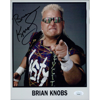 Brian Knobs The Nasty Boys Wrestling Signed 8x10 Matte Photo JSA Authenticated Brian Knobs The Nasty Boys Wrestling Signed 8x10 Matte Photo JSA Authenticated