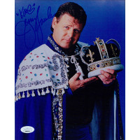 Jerry The King Lawler Signed WWF Wrestling 8x10 Glossy Photo JSA Authenticated Jerry The King Lawler Signed WWF Wrestling 8x10 Glossy Photo JSA Authenticated