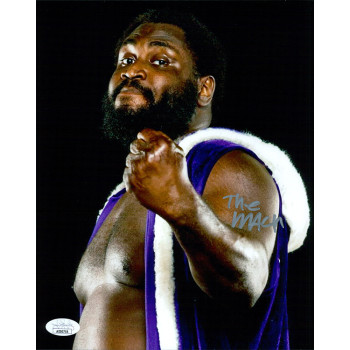 Willie Mack WWE WWF Wrestler Signed 8x10 Glossy Photo JSA Authenticated Willie Mack WWE WWF Wrestler Signed 8x10 Glossy Photo JSA Authenticated