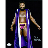 Willie Mack WWE WWF Wrestler Signed 8x10 Glossy Photo JSA Authenticated Willie Mack WWE WWF Wrestler Signed 8x10 Glossy Photo JSA Authenticated