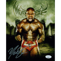 Moose Quinn Ojinnaka Impact Wrestler Signed 8x10 Glossy Photo JSA Authenticated Moose Quinn Ojinnaka Impact Wrestler Signed 8x10 Glossy Photo JSA Authenticated