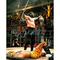 Mil Muertes Lucha Wrestling Signed 8x10 Glossy Photo JSA Authenticated Mil Muertes Lucha Wrestling Signed 8x10 Glossy Photo JSA Authenticated