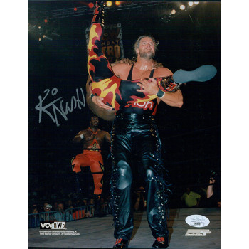 Kevin Nash WCW NWO Wrestler Signed 8x10 Glossy Photo JSA Authenticated Wearing Kevin Nash WCW NWO Wrestler Signed 8x10 Glossy Photo JSA Authenticated Wearing
