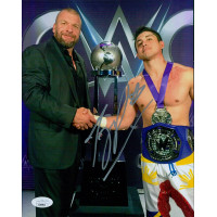 T. J. Perkins WWE TNA ROH Wrestler Signed 8x10 Glossy Photo JSA Authenticated T. J. Perkins WWE TNA ROH Wrestler Signed 8x10 Glossy Photo JSA Authenticated