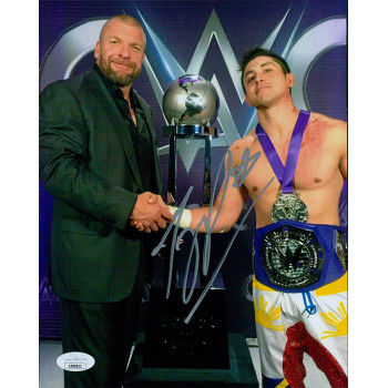 T. J. Perkins WWE TNA ROH Wrestler Signed 8x10 Glossy Photo JSA Authenticated T. J. Perkins WWE TNA ROH Wrestler Signed 8x10 Glossy Photo JSA Authenticated