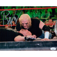 Raven WWE WWF TNA Wrestler Signed 8x10 Glossy Photo JSA Authenticated Raven WWE WWF TNA Wrestler Signed 8x10 Glossy Photo JSA Authenticated