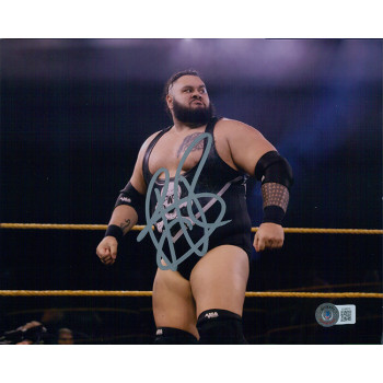 Bronson Reed WWE Impact Wrestler Signed 8x10 Matte Photo Beckett Authenticated Bronson Reed WWE Impact Wrestler Signed 8x10 Matte Photo Beckett Authenticated