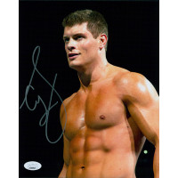 Cody Rhodes WWE AEW ROH Wrestler Signed 8x10 Glossy Photo JSA Authenticated