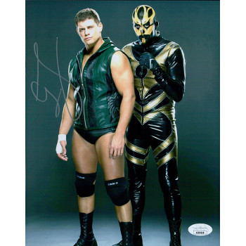 Cody Rhodes Stardust WWE Wrestler Signed 8x10 Glossy Photo JSA Authenticated