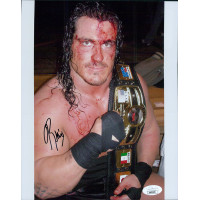 Rhyno Rhino WWE ECW TNA Wrestler Signed 8x10 Glossy Photo JSA Authenticated Rhyno Rhino WWE ECW TNA Wrestler Signed 8x10 Glossy Photo JSA Authenticated