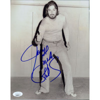 Jake The Snake Roberts WWF WCW Wrestler Signed 8x10 Glossy Photo JSA Authentic Jake The Snake Roberts WWF WCW Wrestler Signed 8x10 Glossy Photo JSA Authentic
