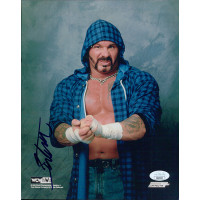 Perry Saturn Signed WCW NWO Wrestling Signed 8x10 Glossy Photo JSA Authenticated Perry Saturn Signed WCW NWO Wrestling Signed 8x10 Glossy Photo JSA Authenticated