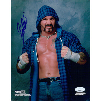 Perry Saturn Signed WCW NWO Wrestling Signed 8x10 Glossy Photo JSA Authenticated Perry Saturn Signed WCW NWO Wrestling Signed 8x10 Glossy Photo JSA Authenticated
