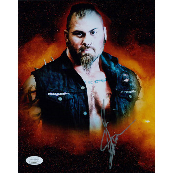 Sledge ROH Wrestler Signed 8x10 Glossy Photo JSA Authenticated