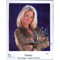 Sunny WWF WWE ECW WCW Diva Wrestler Signed 8x10 Glossy Photo JSA Authenticated Sunny WWF WWE ECW WCW Diva Wrestler Signed 8x10 Glossy Photo JSA Authenticated