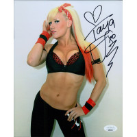 Taya Valkyrie WWE Impact Wrestler Signed 8x10 Glossy Photo JSA Authenticated Taya Valkyrie WWE Impact Wrestler Signed 8x10 Glossy Photo JSA Authenticated
