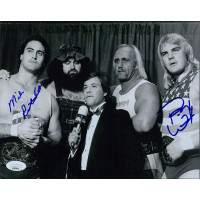US Express Barry Windham Mike Rotunda Signed 8x10 Glossy Photo JSA Authenticated US Express Barry Windham Mike Rotunda Signed 8x10 Glossy Photo JSA Authenticated
