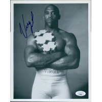 Virgil Signed WWF/WWE Wrestling 8x10 Cardstock Photo JSA Authenticated Virgil Signed WWF/WWE Wrestling 8x10 Cardstock Photo JSA Authenticated